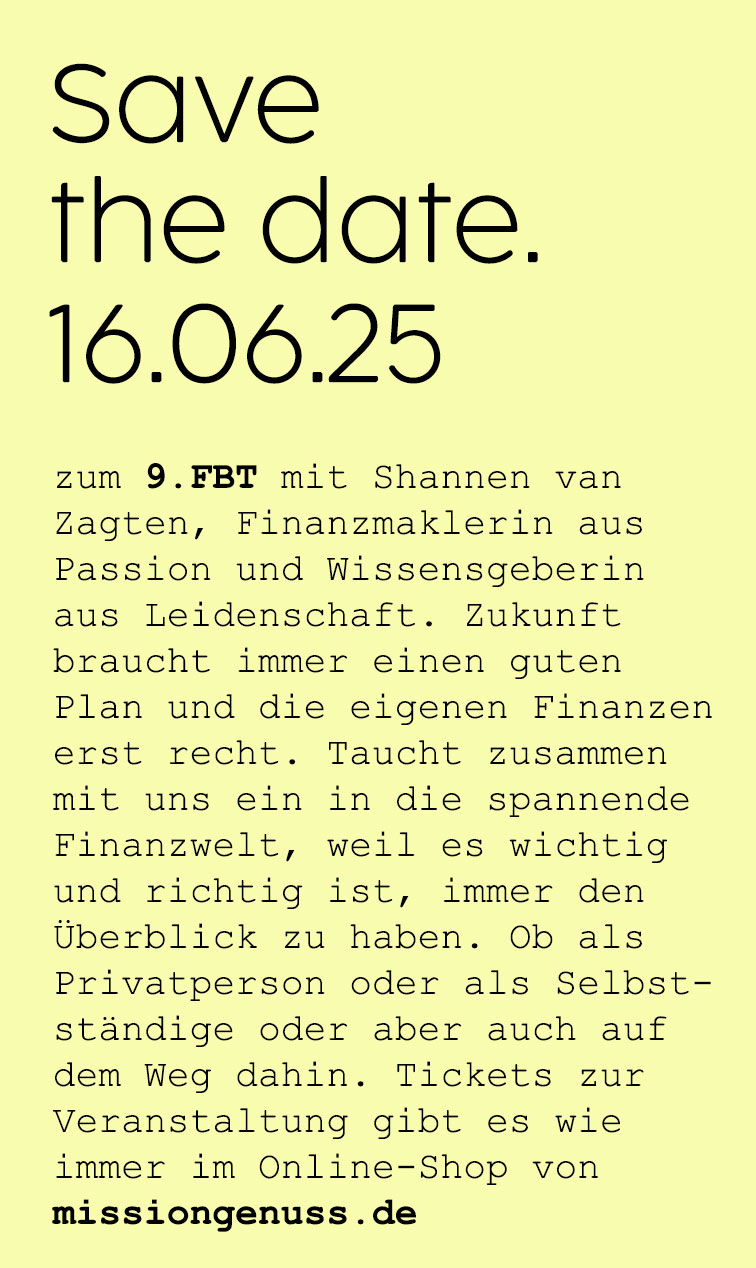 female business talk - save the date 16.06.25